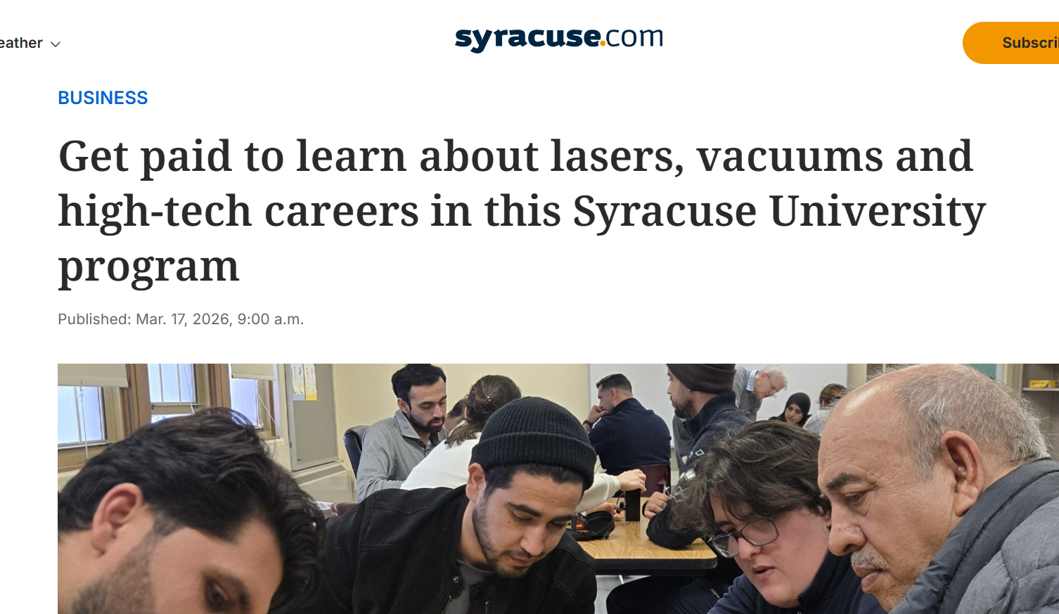 Syracuse.com Feature